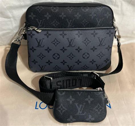 borsello nero 3 bianco louis vuitton uomo|Borse Pre.